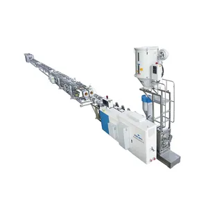 jwell MFH series PO(PP-R,PE-RT,PB) polyolefin one die double outlet tube high speed energy saving pipe extrusion machine