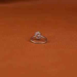 Custom 925 Sterling Silver Moissanite <b>Diamond</b> <b>Ring</b> Lab Grown <b>Diamond</b> Anniversary Jewelry - Product Image 5