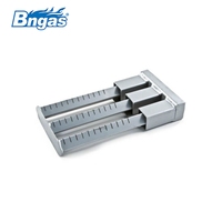 Brûleur à gaz NG/GPL en acier inoxydable personnalisable certifié CE pour cuisson à haute température, garantie 1 an pour restaurants chinois