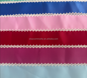 OKAY Hot Selling 1.5 Inch 38mm Lilac Ribbed Fabric With White <strong>Ric</strong> <strong>Rac</strong> Crochet Edge <strong>Trim</strong> ,Moonstitch Edge Grosgrain Ribbon - Product Image 5