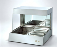 Machine à chips électrique argentée pour comptoir avec capacité de stockage de 12 heures