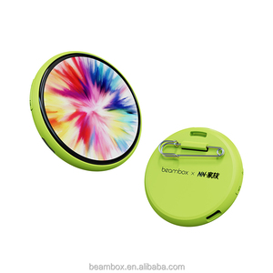 Beambox thông minh điện tử hiển thị hình ảnh với màn hình cảm ứng 1.8 "IPS 360x360 Độ phân giải MP4 Video & hình ảnh khung nhựa - Product Image 1