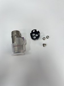 Góc bên phải <span class=keywords><strong>DC</strong></span> 1500V 3 cực HV kết nối điện áp cao kết nối EV kết nối đôi nữ - Product Image 2