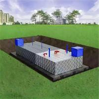 Réservoir d'eau souterrain modulaire en panneaux GRP enterré pour la récupération des eaux de pluie et l'incendie 1m³-1000m³