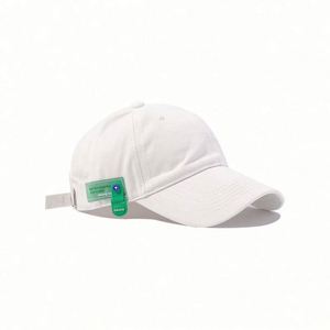 Gorras de Béisbol Personalizadas al por Mayor de Alta Calidad con Parche de Goma y Logotipo Personalizado, 100% Algodón, Sin Estructura, Color Verde, Estilo Dad Hat - Product Image 4