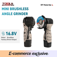 Meuleuse d'angle électrique à batterie lithium rechargeable 16,8 V, polisseuse à disque de 100 mm, moteur à balais pour le conditionnement et la découpe des surfaces