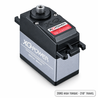 Nouvel arrivage 2026 – Servomoteur numérique sans noyau à engrenages en titane XQ-S4020D 20 kg, étanche, couple élevé, pour robot, vente en gros OEM 6.0V
