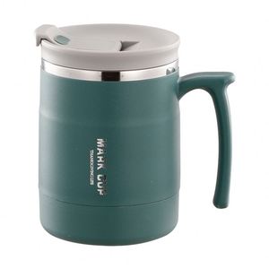 304 Stainless Steel Portable Mug Office Coffee Cup High Quality Gift Water Cup with Custom Logo for Office Workers - Product Image 1