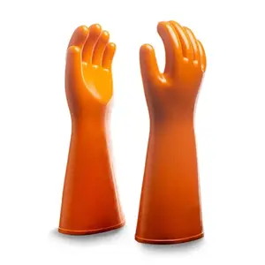 Iş güvenliği el inşaat yalıtım kauçuk yalıtımlı eldiven novax kauçuk yalıtım eldiven sınıf 4 iş erkekler için