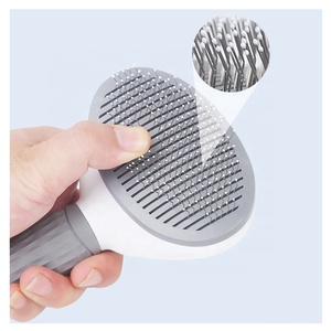 Cepillo de Aseo para Mascotas con Depilación Automática, Depiladora de un Solo Toque, Peine para el Cuidado de Perros - Product Image 3