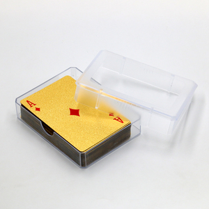 Cartas de Póker de Lujo con Lámina Dorada en Caja Metálica, Cartas de Póker con Lámina Dorada Personalizadas, Juego de Cartas de Póker con Marca Personalizada - Product Image 3