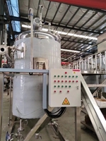 Petit ensemble de machine de raffinage du pétrole brut en acier inoxydable, sésame, noix de cajou, arachide, soja, moulin de traitement de l'huile raffinée