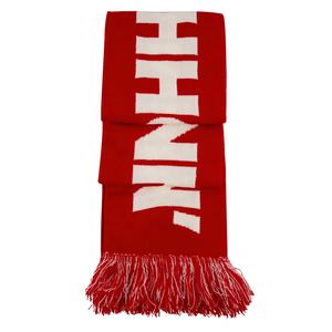 Syal Jacquard dicetak dengan Logo kustom syal Promosi rajutan akrilik untuk warna ukuran yang dapat disesuaikan - Product Image 6