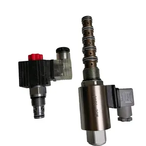 Poppet Type Normally Open Free Reverse Flow 2 Position 2 Way HSV10-23 Solenoid On/off Control Threaded Cartridge Hydraulic Valve