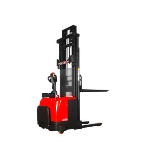 Carrello elevatore elevatore carrello elevatore piccolo completamente elettrico utilizzato per magazzino 5M altezza di sollevamento transpallet elettrico - Product Image 4