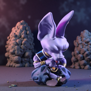 Figura de PVC de Anime, Colección de Siete Bolas de Dragón, Dios de la Destrucción, Billus, Adornos de Colección, Artículos de Animación, 0-24 - Product Image 2