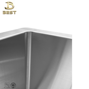 อ่างล้างจานสแตนเลส304แบบไร้รอยขูดขีด5ปีทำด้วยมือ - Product Image 5