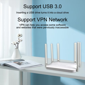 <span class=keywords><strong>AX3000</strong></span> WiFi 6 <span class=keywords><strong>Router</strong></span> 802.11ax Giga Dual Band 2,4G 5G con malla USB3.0 VPN Openwrt OpenVPN Venta directa de fábrica - Product Image 5