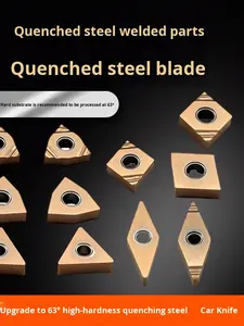 VCMW160404 إدراج سلسلة عالية الصلابة VNMG <span class=keywords><strong>CNMG</strong></span> MA TNMG TiAlN طلاء HRA65 أدوات القطع للحفاظ على صلابة - Product Image 4