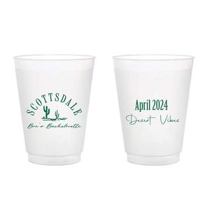 Vasos Flexibles Reutilizables Personalizados, Resistentes a los Golpes, para Despedida de Soltera, Recuerdos de Fiesta de Plástico, Artículos Promocionales para Fiestas - Product Image 1