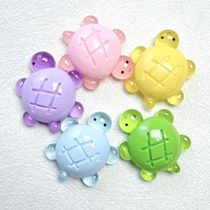 Accessoires en résine tortue bonbon mignons et tendance avec colle pour DIY, matériau de décoration pour coques de téléphone portable, vente en gros - Product Image 1