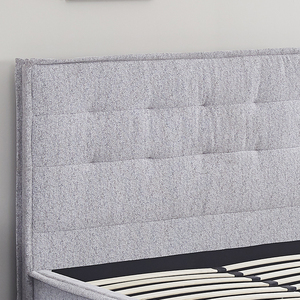 Camas de Lujo Italianas con Armazón de Tela, Tamaño Queen y King, Estilo Nórdico Moderno, Tapizadas, Muebles de Dormitorio, Cama Doble - Product Image 5