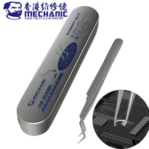 Thợ cơ khí Aax-17 nhíp thép không gỉ cho chip thiếc trồng chống ăn mòn độ cứng cao nhảy dây kẹp sửa chữa nhíp