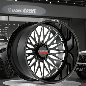 Jantes en alliage forgé 20 22 24 26 28 30 <span class=keywords><strong>pouces</strong></span> 6x5.5 8x6.5 8x170 8x180 polies pour camions avec enjoliveurs flottants pour 1500 2500 3500 - Product Image 4