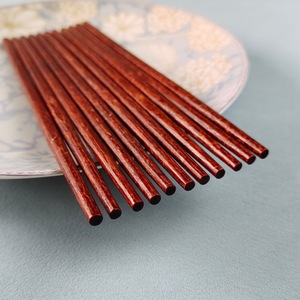 Palillos de imitación de sándalo rojo, nuevos palillos chinos de bambú y madera roja, con nudos o sin nudos, antideslizantes y - Product Image 3