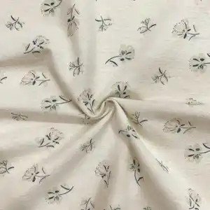Free Design Soft Elegant and retro cotton Plain print with dyed bottom Cheongsam shirt fabric