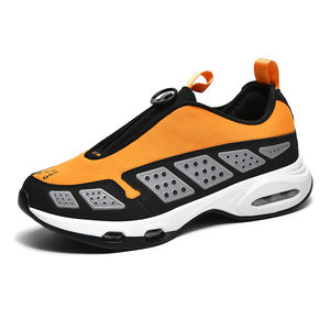 Sneaker Sportiva <span class=keywords><strong>da</strong></span> Uomo Taglie Forti, Alla Moda e Performante, Slip-on <span class=keywords><strong>con</strong></span> Tessuto Liscio e Suola Ammortizzata ad Aria per Corsa e Camminata - Product Image 4