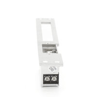 Serrure de porte étroite et longue en acier inoxydable poli, durable, antivol, de type clé, avec fonction Fail Safe ou Fail Safe
