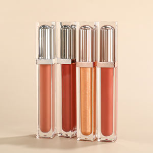 Juegos de <span class=keywords><strong>Maquillaje</strong></span> en Tubo Plateado y Oro Rosa Cosméticos al Por Mayor Etiqueta Privada Personalizada Brillo de Labios Mate Lápiz Labial Mágico Labial Líquido - Product Image 3