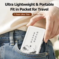 X6 Mini E-Ink Reader 3.7 Inch Ereader Epaper RTOS Layar E-Ink Pintar Portabel Ebook Magnetik Hipoink E-Paper PPI 145