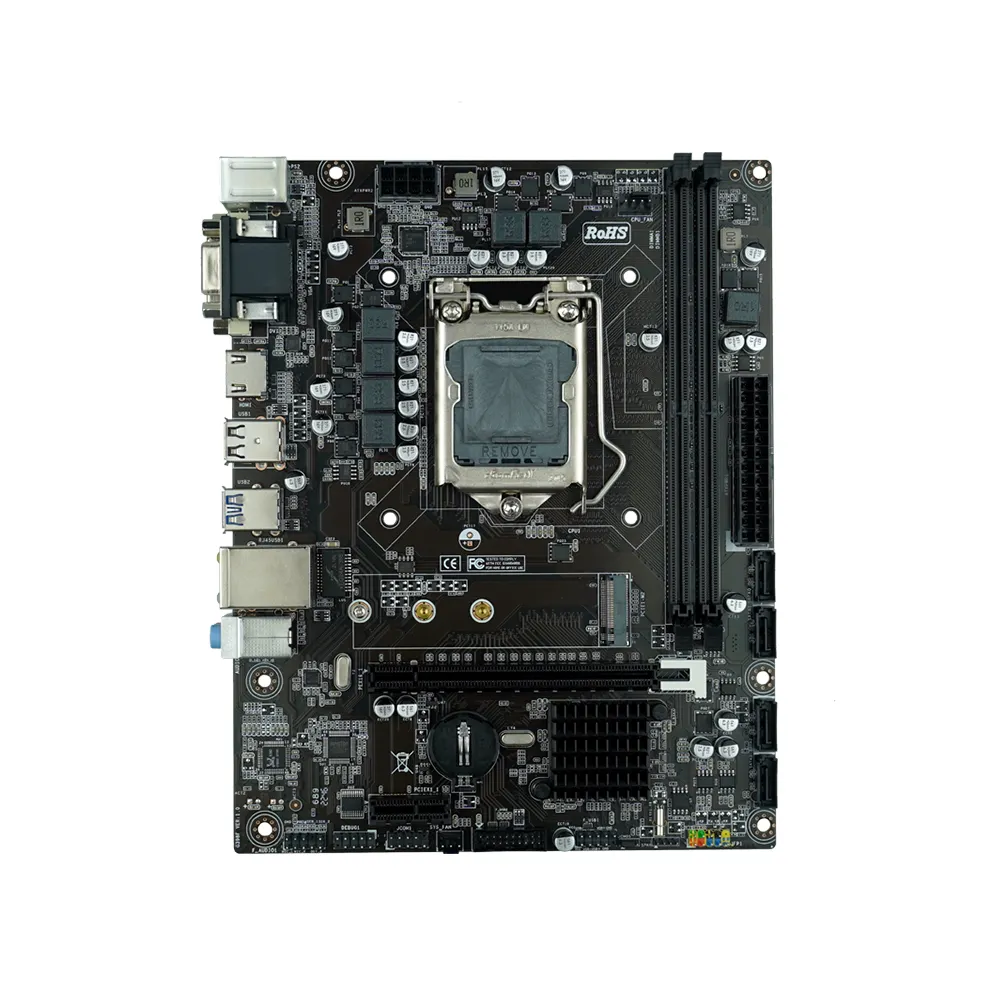 工場のコンピューター部品H55H61 H81 H110H310デスクトップマザーボードLga1151デスクトップコンピューターマザーボードメインボードのカスタマイズ