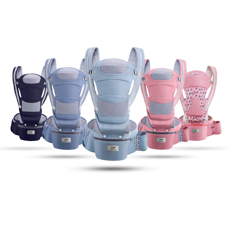 ORANGLES Ergonomic Newborn Baby Carrier with Lumbar Support – Cozy Infant Chest Sling Carrier with Adjustable Straps for Safe Baby Wearing - detailed closeup view - Image 3 of 4 | great for travel | Texas | Free Shipping ORANGLES