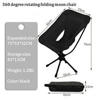 Tables et chaises de camping modernes en aluminium de luxe - Meubles d'extérieur portables, légers et pliables pour le parc, le jardin et l'extérieur