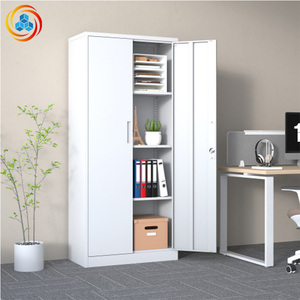 Metal <b>Filing</b> Cabinet Key Lock | 4 Adjustable <b>Shelves</b> | Mobile | Easy Assembly | Modern | School | Office Workshop Commercial Use - Product Image 6