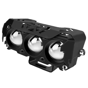 Xe Máy LED Spotlight trắng vàng cao thấp chùm đèn sương mù cho xe tải xe SUV UTV 12-80V Mini ống kính đèn pha lái xe ánh sáng - Product Image 1