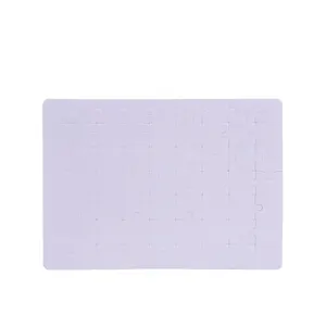 White Pearl Paper Jigsaw Puzzle A2 A3 A4 A5 A6 Em Forma Personalizada De Papelão Sublimação Puzzle Blanks