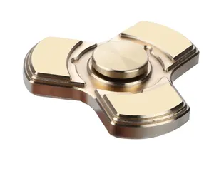 Custom Cnc Machinale High Performance Spinner Metal Fidget Spinner Speelgoed Staal Spinnewiel