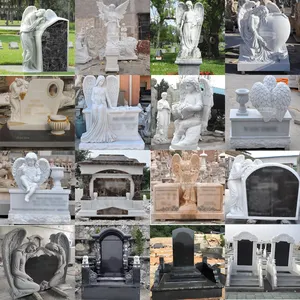 Fancy Marble Statues Granit Tombstone Monument Headstone Grave Stones Tombstones And Monuments