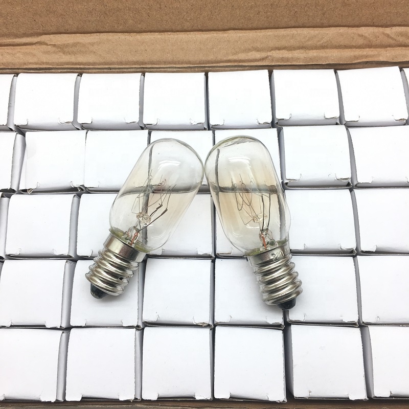 E14 15W 220V-240V incandescent lamp bulbs