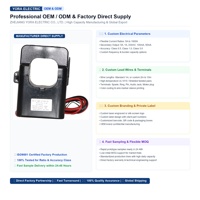 En stock – Transformateur de courant à noyau divisé YORA série KCT 100A 400A 600A 5A – Capteur de courant AC secondaire – Livraison rapide