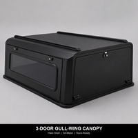 Capot de camion en aluminium, coque de camping-car, toit rigide pour Toyota Tacoma 4x4, porte-bagages de toit, étanche, OEM ODM