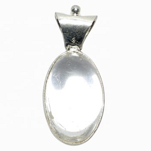 Colgantes de Lingam de cuarzo transparente, colgantes de piedras preciosas al por mayor - Product Image 1