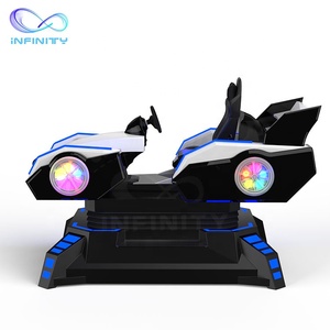 Simulateur de course automobile de réalité virtuelle pour enfants, jeu de course de voiture VR, configuration complète de simulateur de course VR - Product Image 3