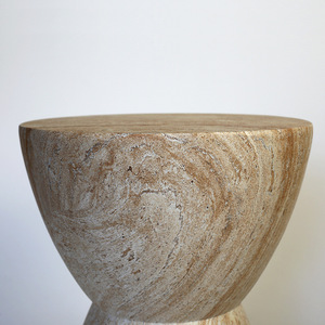 Wabi-sabi phong cách Faux travertine mô hình giao diện điều khiển Bảng sáng tạo cà phê đầu giường cho nhà phòng khách phòng ngủ ban công cho khách sạn - Product Image 3