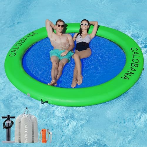 Water hammock green blue