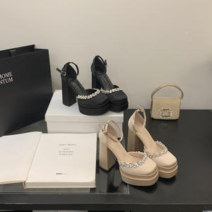 Escarpins et sandales à lanières élégants et sexy, fermés, dorés et argentés métallisés, pour soirées cocktail, banquets d'été et occasions formelles - Product Image 4